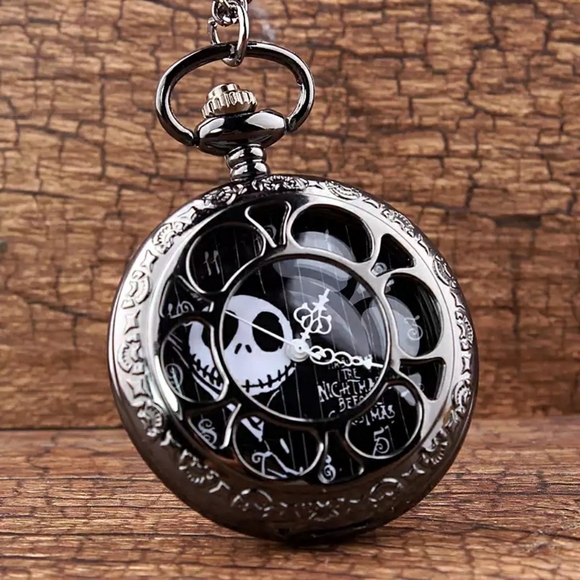 Nightmare Before Christmas Pocket Watch Jack Skell - Picture 2 of 4